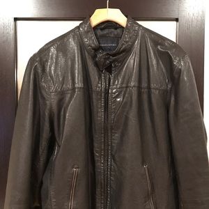 Vintage leather jacket - Biker style